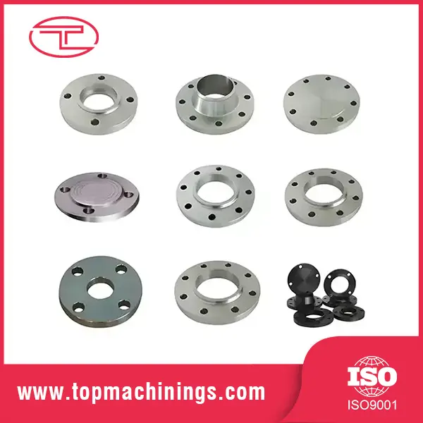 CNC Machined Flange အစိတ်အပိုင်းများ