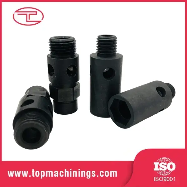 CNC Machining တိကျမှု Threaded Shaft
